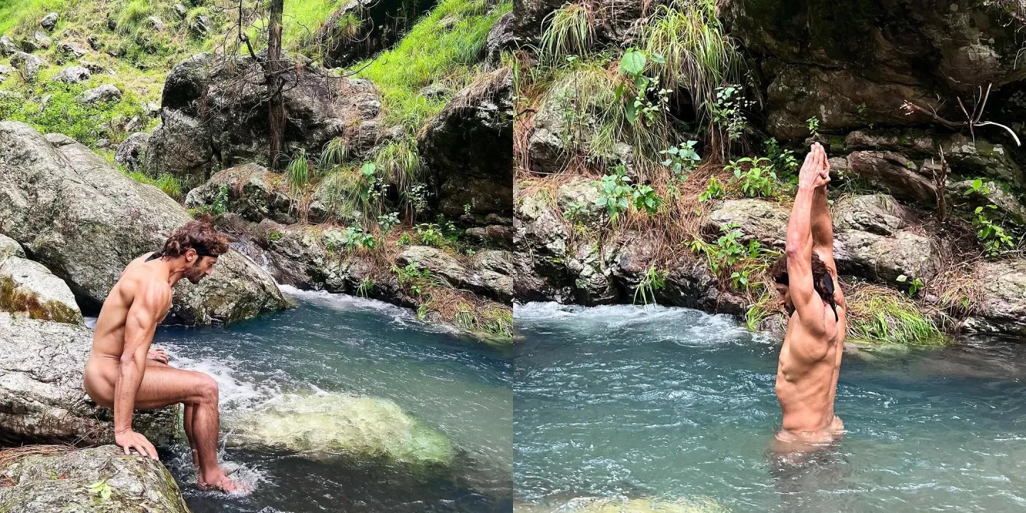 हिमालयमा एक्लै जन्मदिन मनाउँदै विद्युत जामवाल, बिना लुगा जंगलमा प्रकृतिसँग रमाए